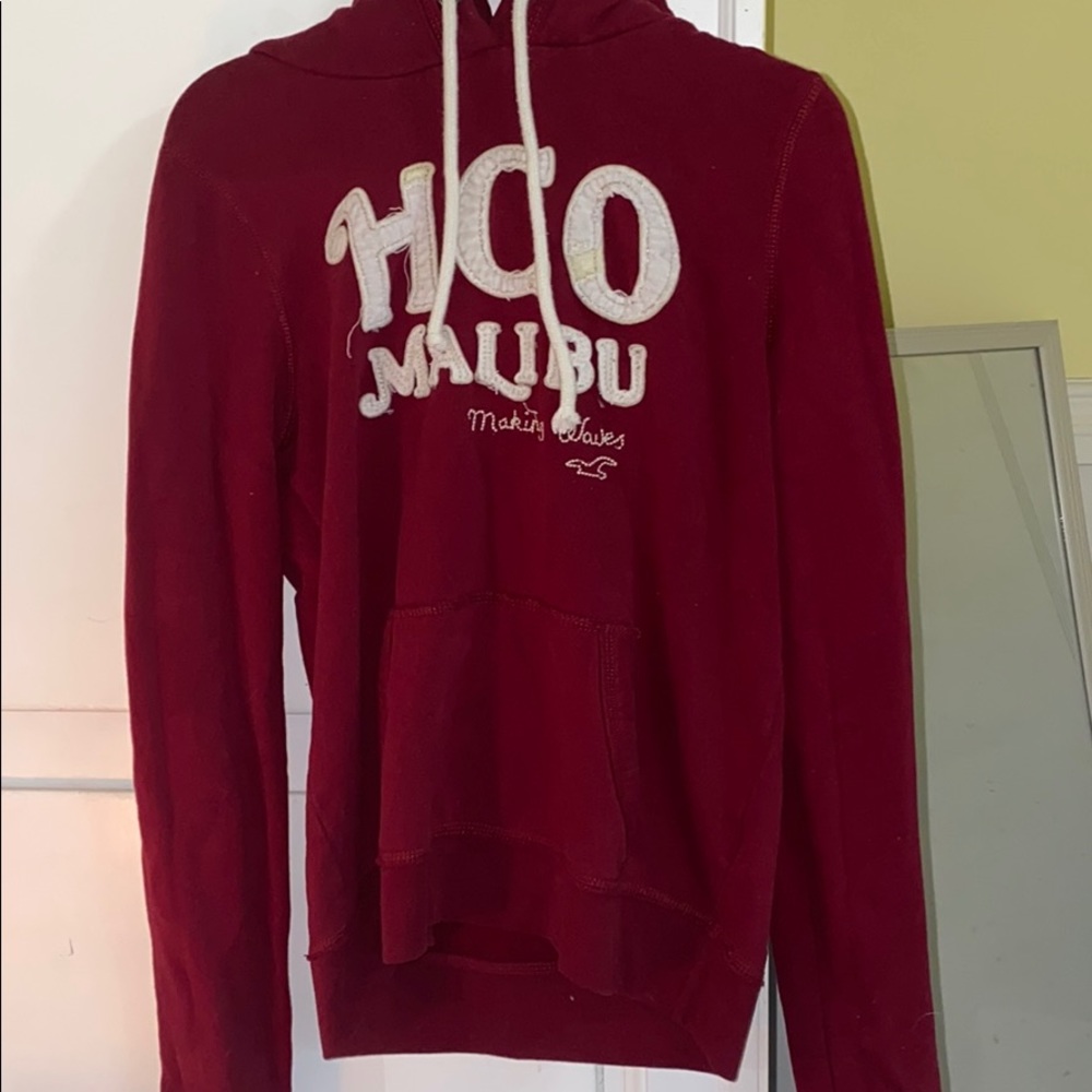Red/maroon sweatshirt
